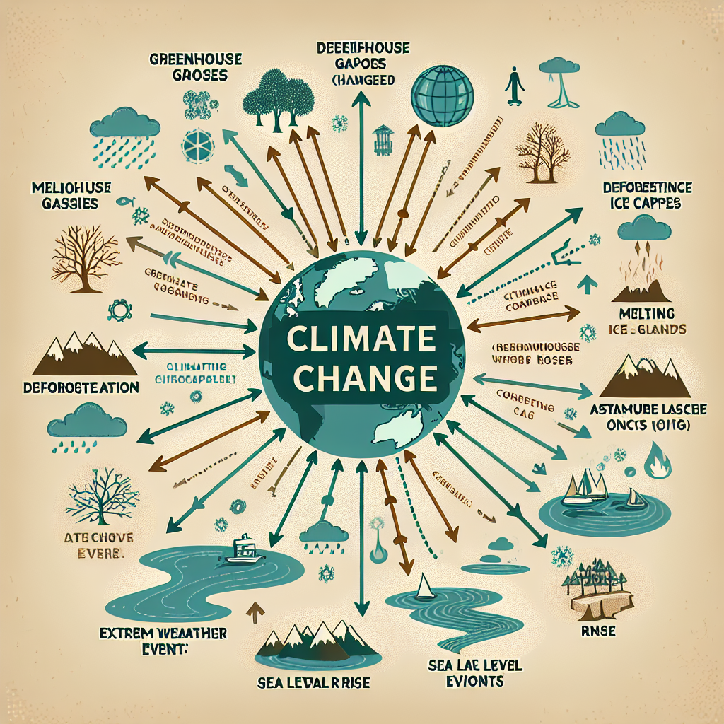 Concept Map: Various Aspects of Climate Change