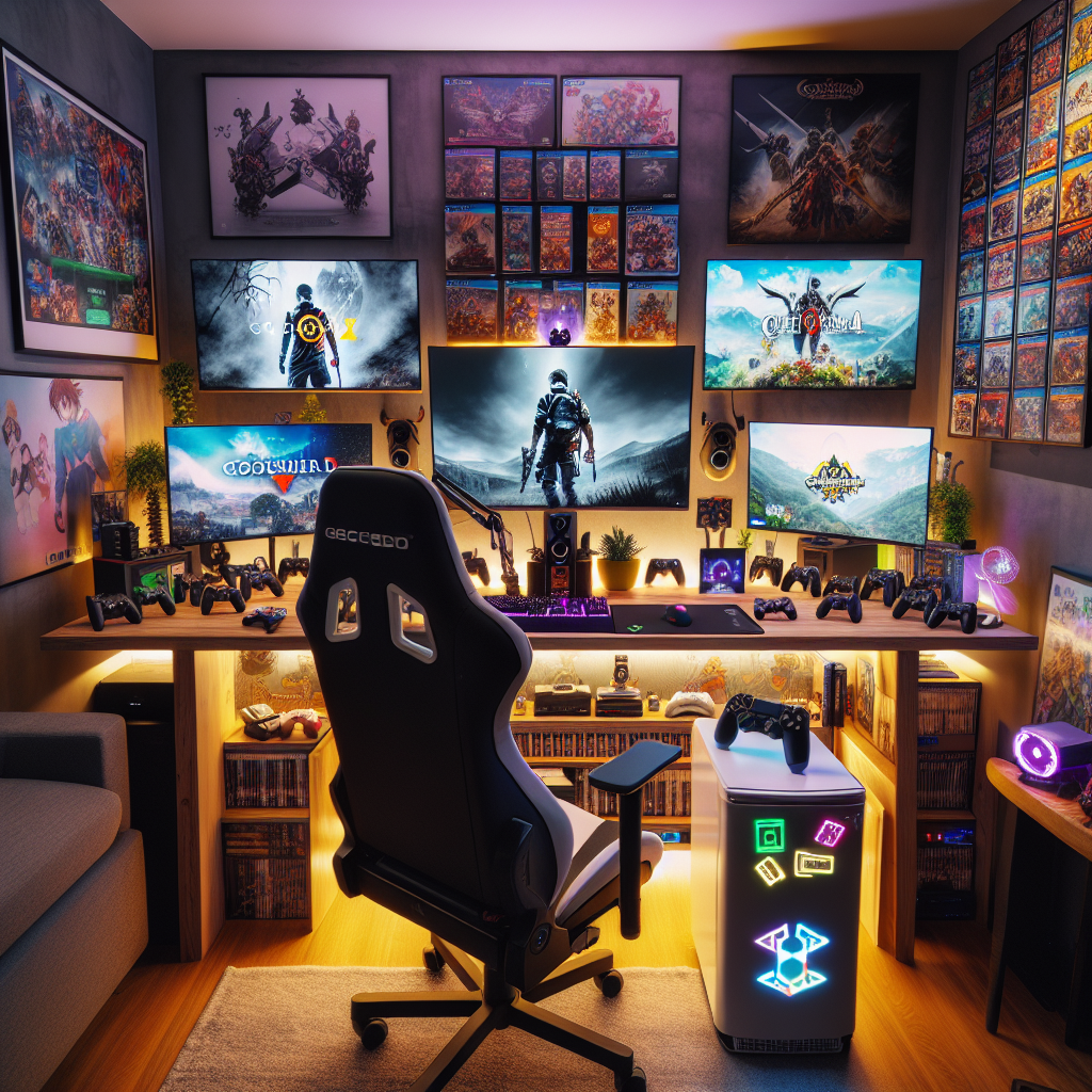 Explore Our High-Tech Gaming Room