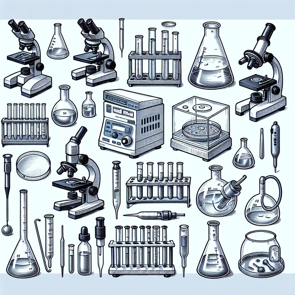 Illustrate 10 Essential Microbiology Laboratory Apparatuses