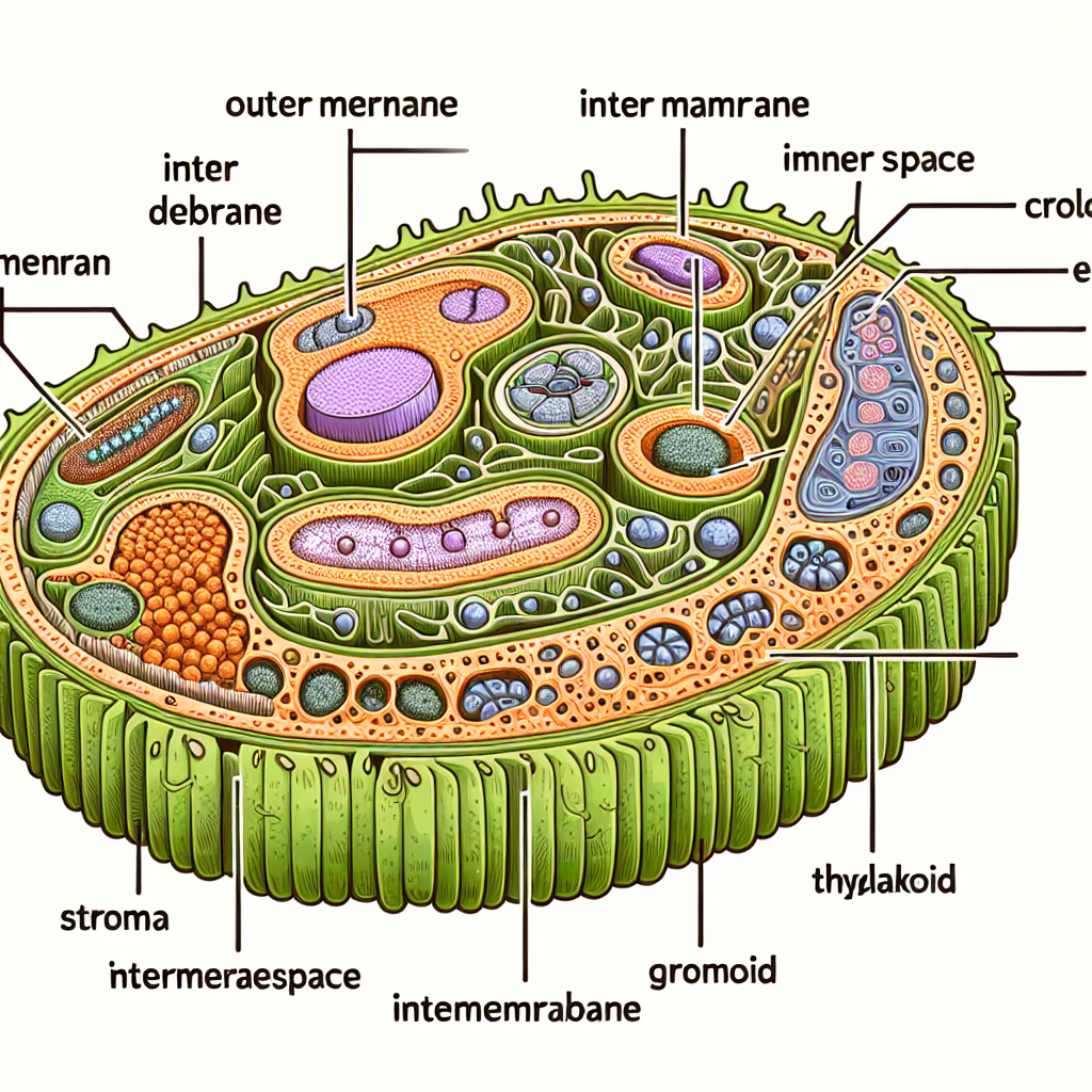 Detailed Structure of Chloroplasts