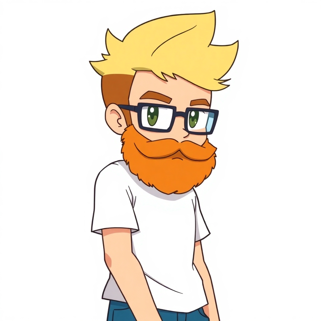 Meet the Classic Pokemon Trainer with a Ginger Beard