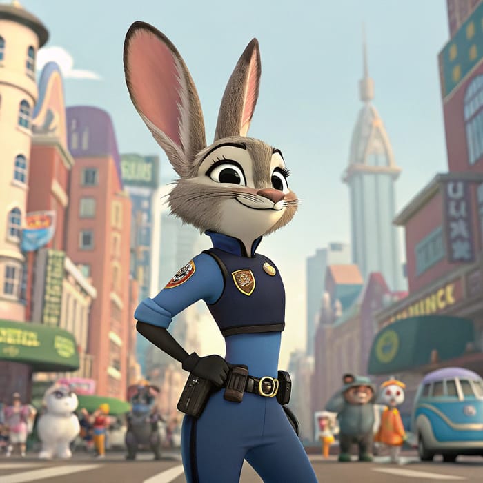 Explore Judy Hopps from Zootopia