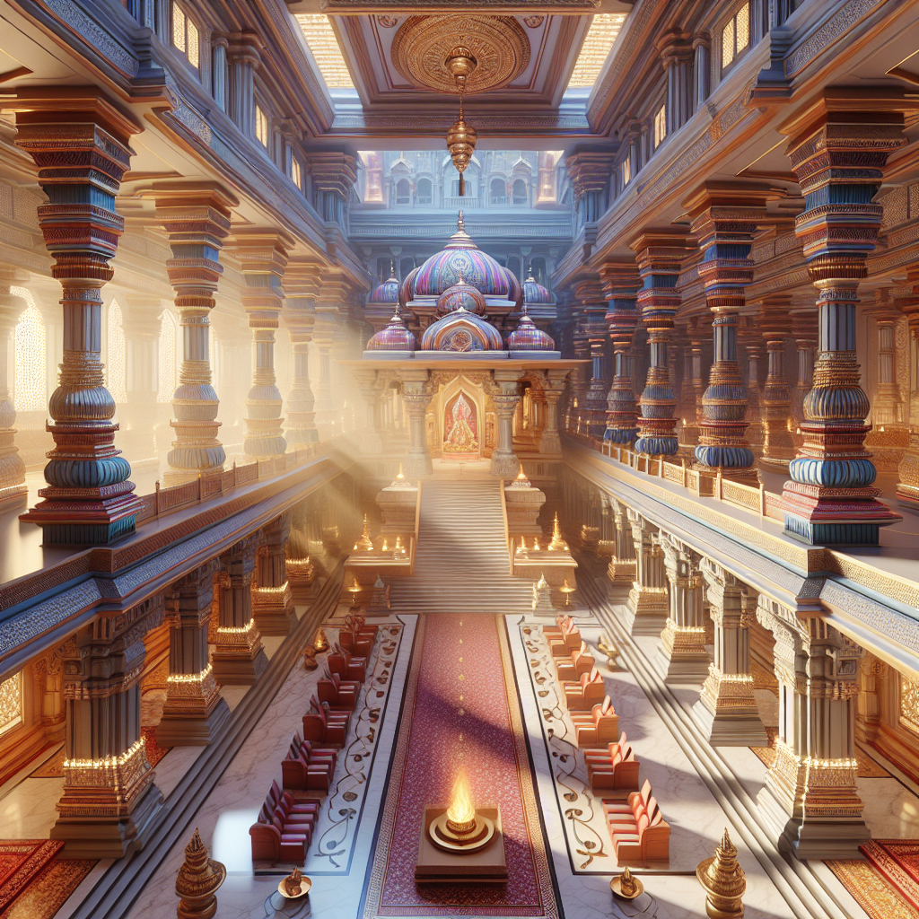 Grand Temple 3D Visualization