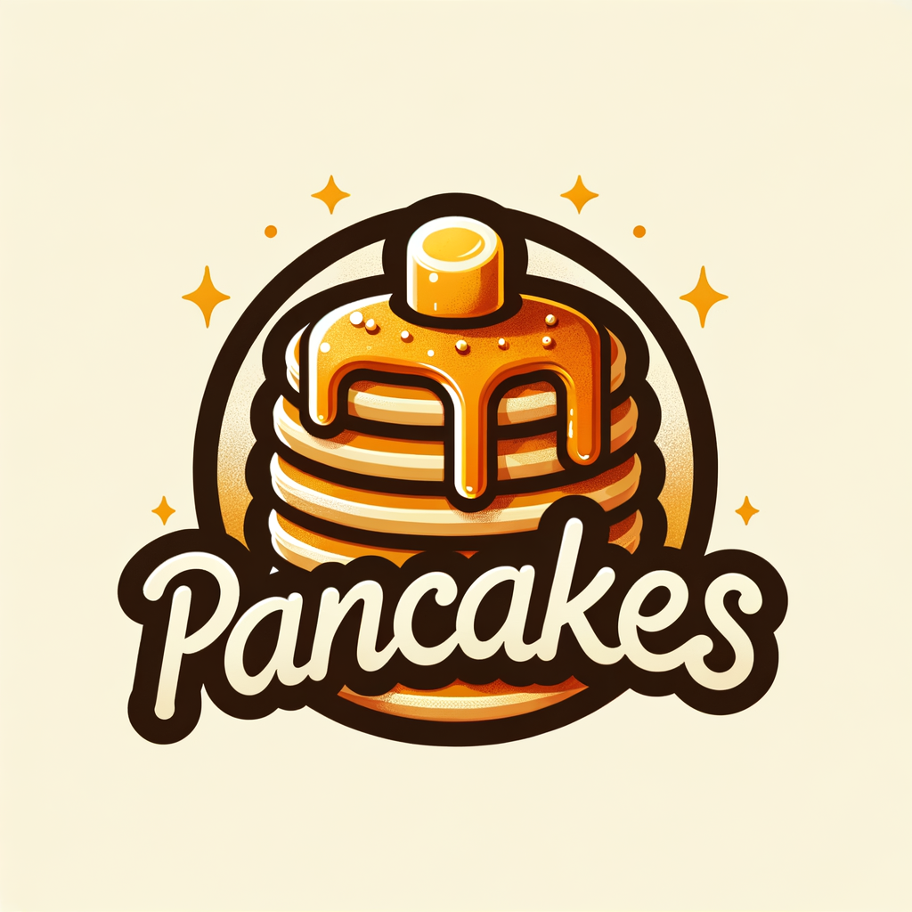 Mini Pancakes Logo Design