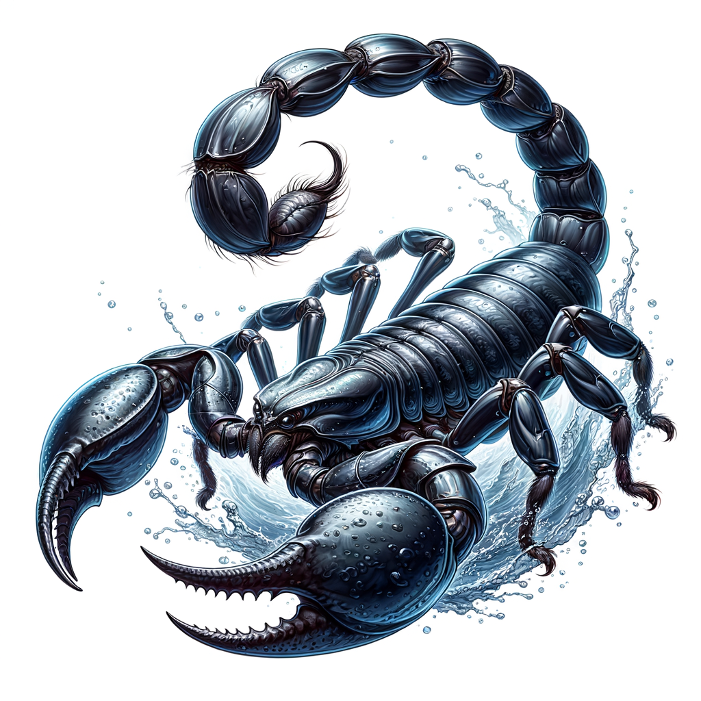 Realistic Scorpio Illustration