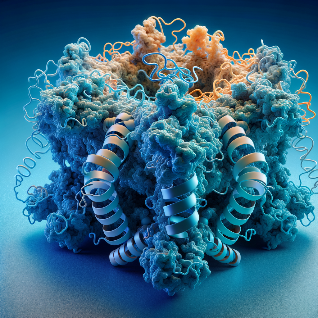 Protein Molecule Structure: A Detailed Microscopic View