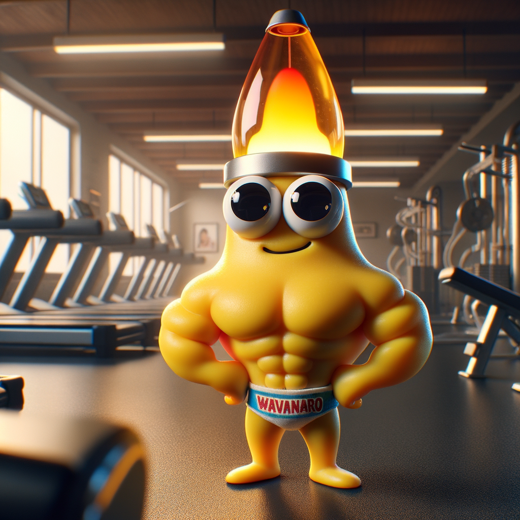 Adorable Minion Shows Muscular Physique in Well-Equipped Gym