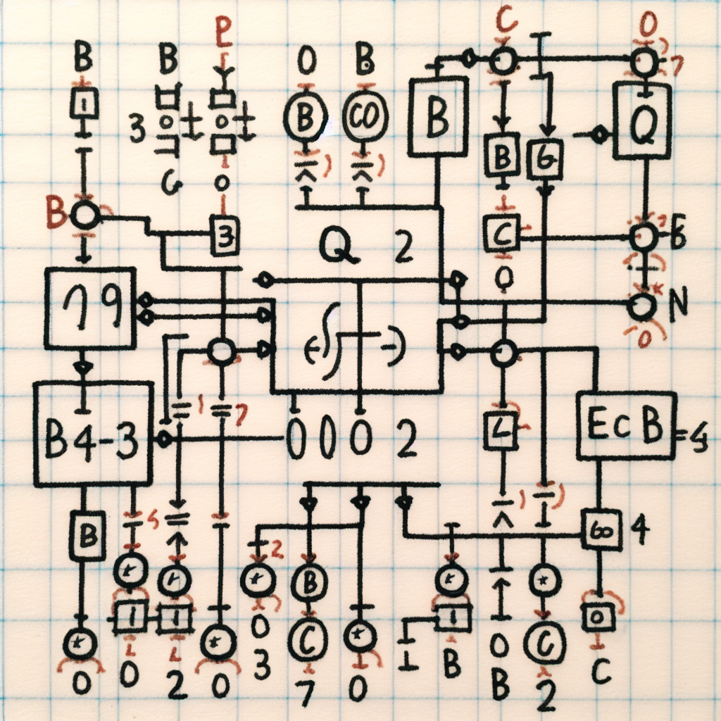 Draw Logic Circuits for Given Boolean Expressions