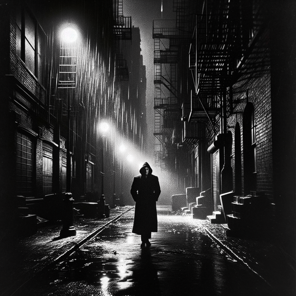 Vintage Film Noir Photography