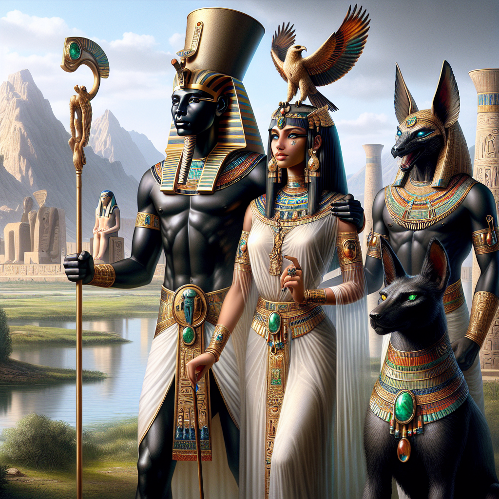 Realistic Depiction of Egyptian Gods