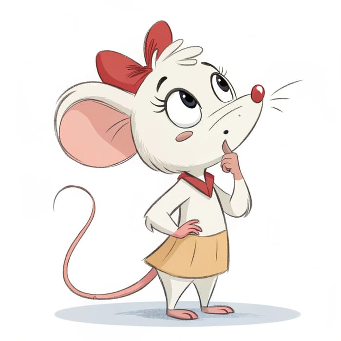 Explore Our Clever Cartoon Mouse Character