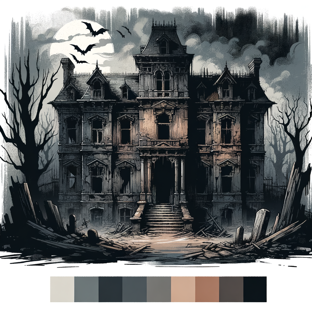 Discover the Haunting World of a Decaying Mansion