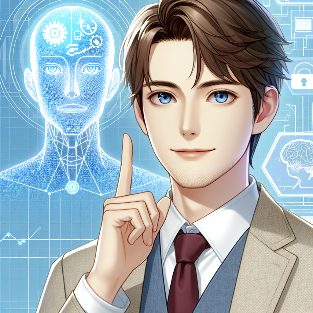 Smart & Charming Male AI Character