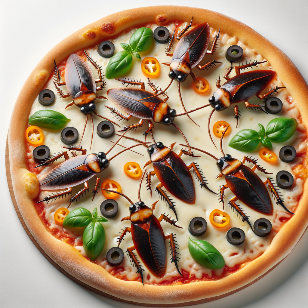 Playful Cockroach Pizza Recipes to Try at Home