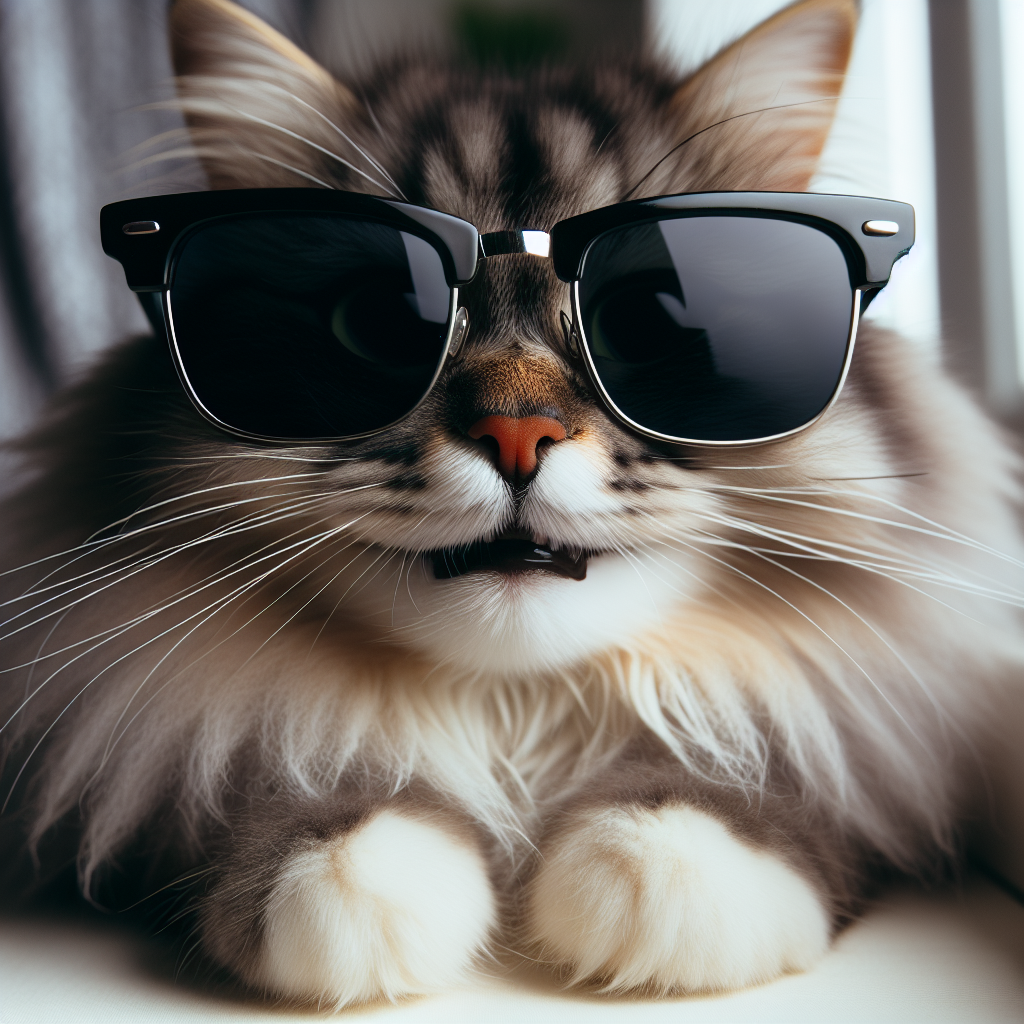 Meet the Cool Cat in Sunglasses