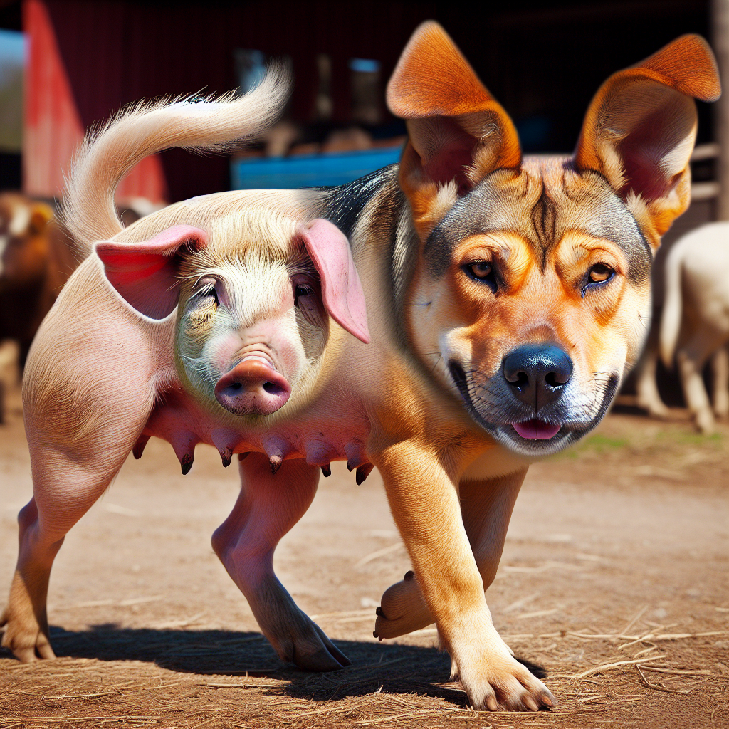 Meet the Enigmatic Pig-Dog Hybrid