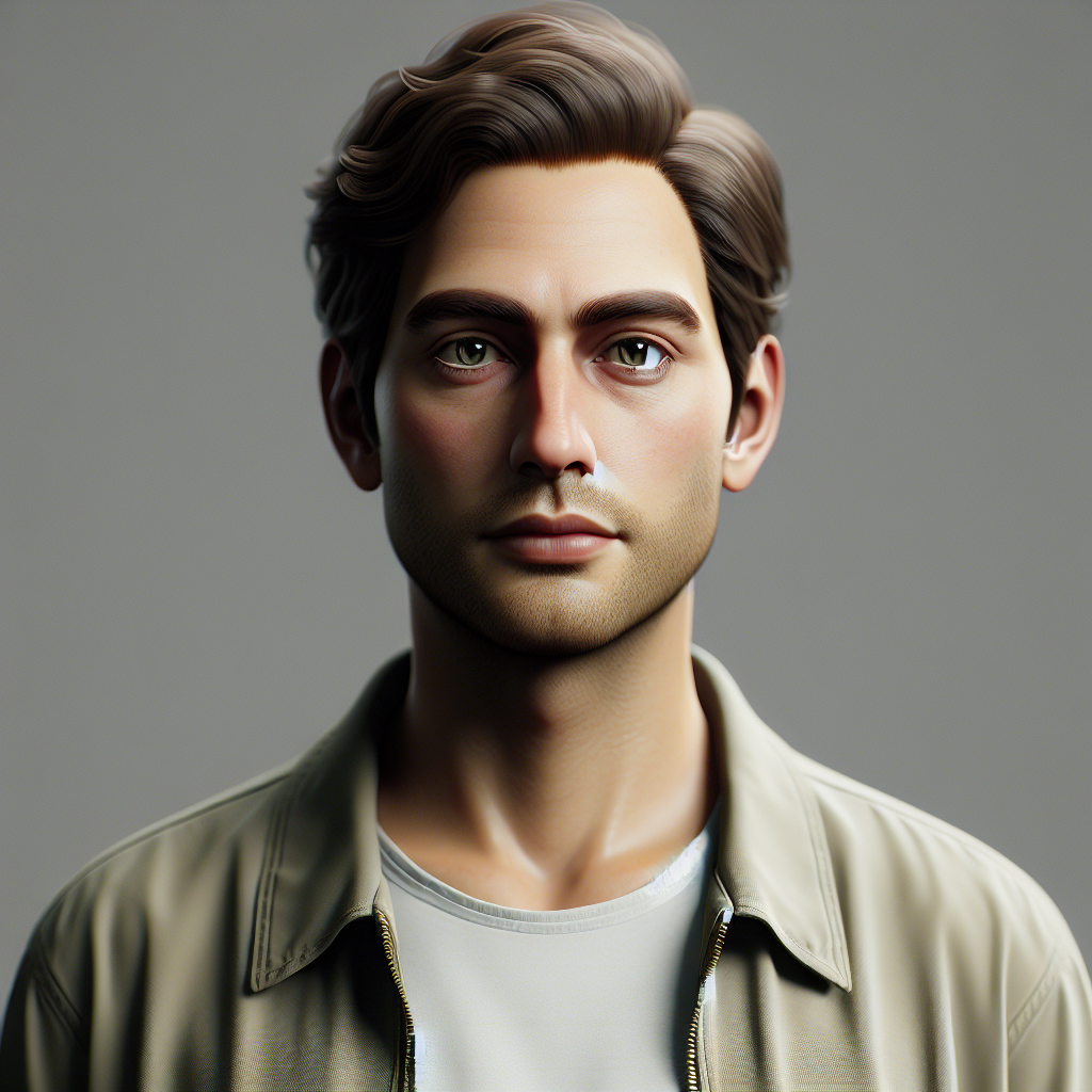 Hyper-Realistic Human Portrait