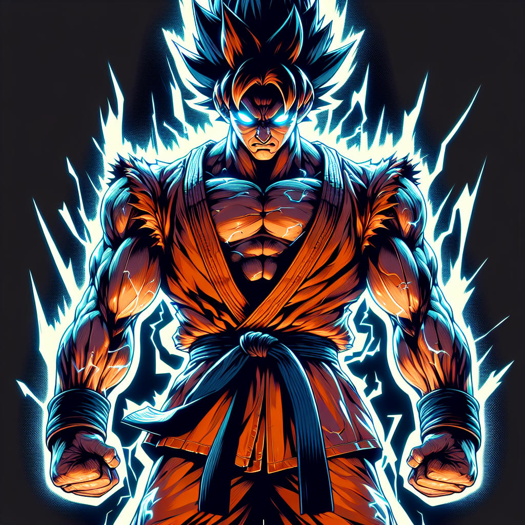 Goku Super Saiyan 3 Full Body Pose