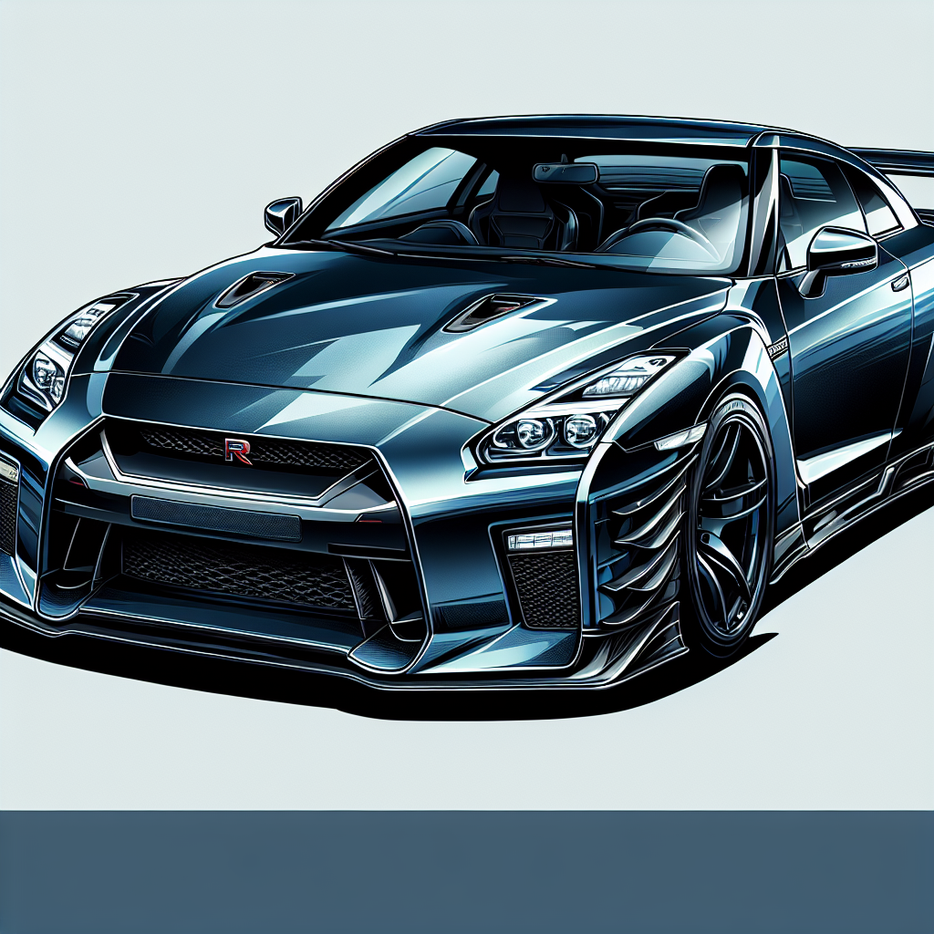 Explore the Sophisticated Design of the Nissan GTR R35