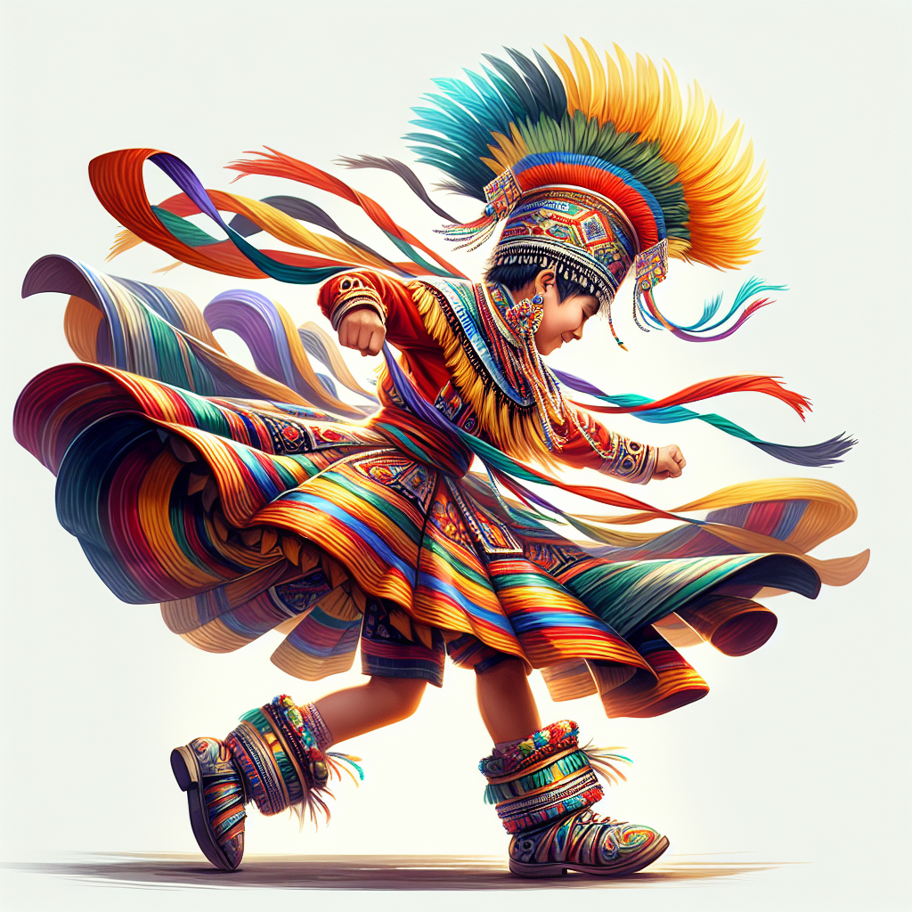 Boy Dancing Tinkus: A Vibrant Celebration