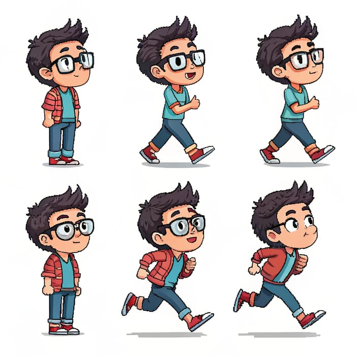 Create Your Own 2D Pixel Art Character Sprite Sheet