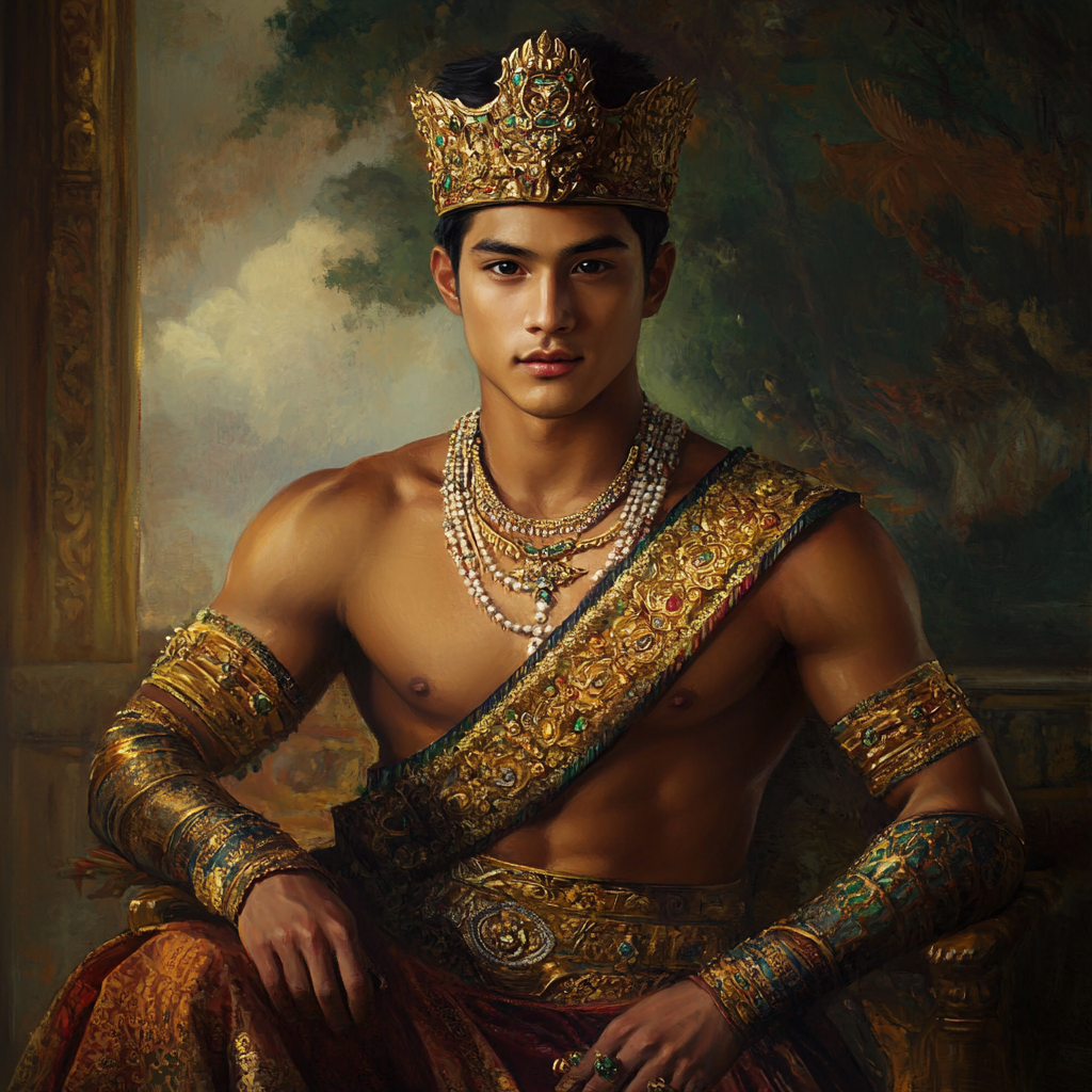 The Young Prince of the Ancient Malay Kingdom