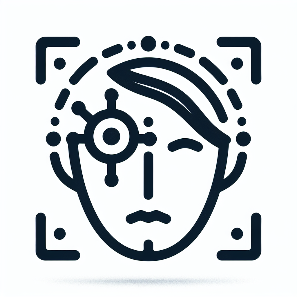 Facial Recognition Technology Icon