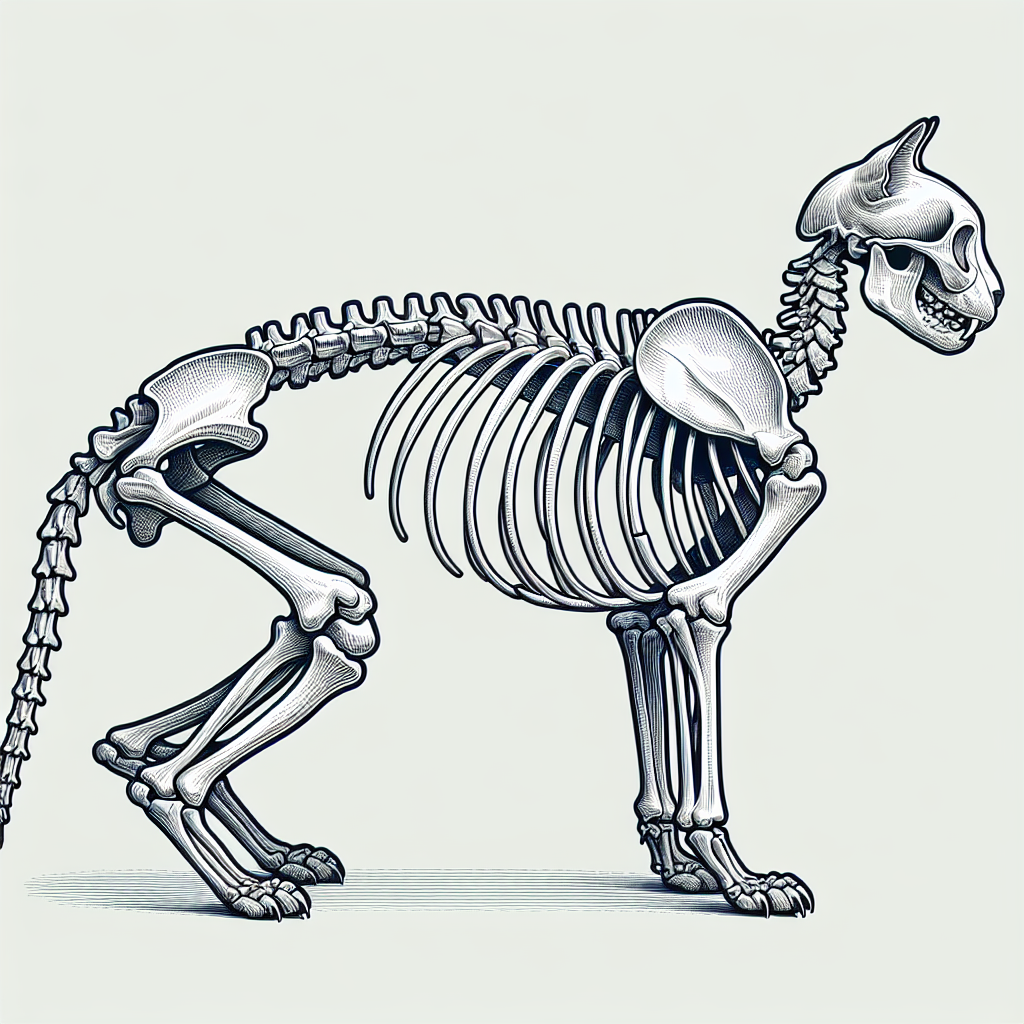 Cat Skeleton Anatomy