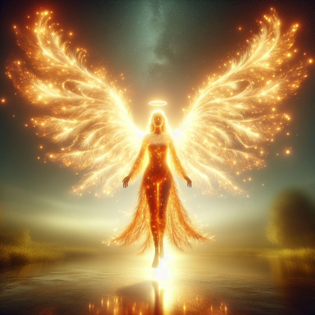 Angel of Light: Embracing Peace and Compassion