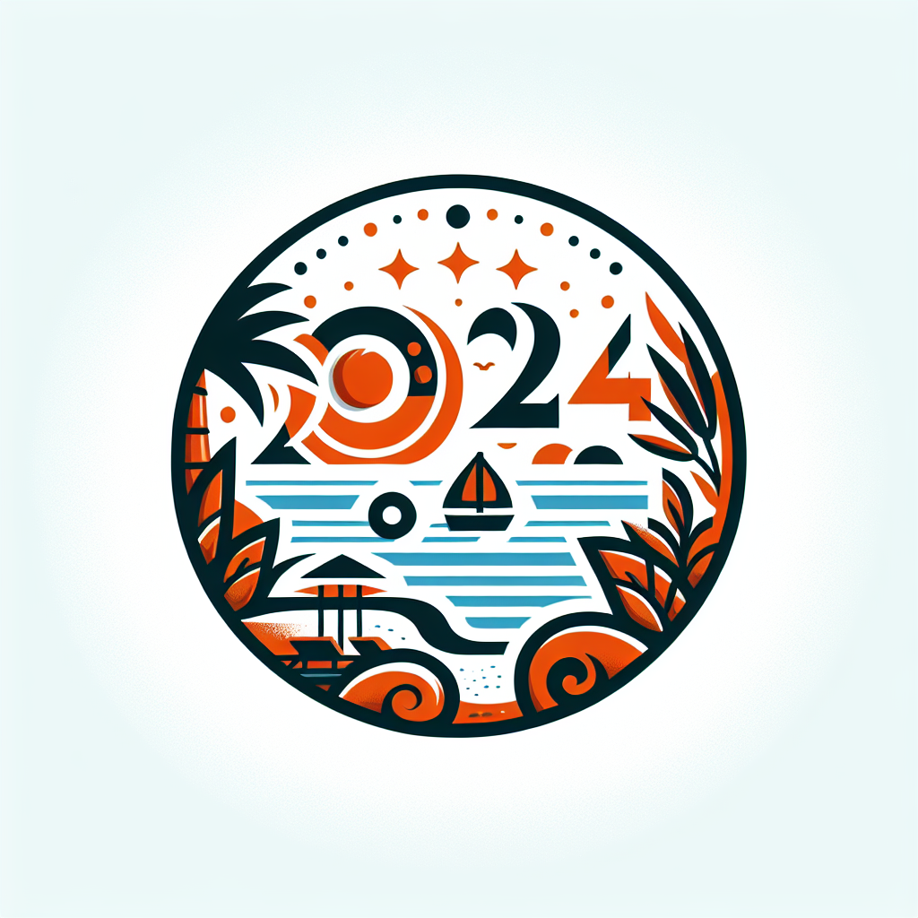 2024 Summer Vacation Logo Design