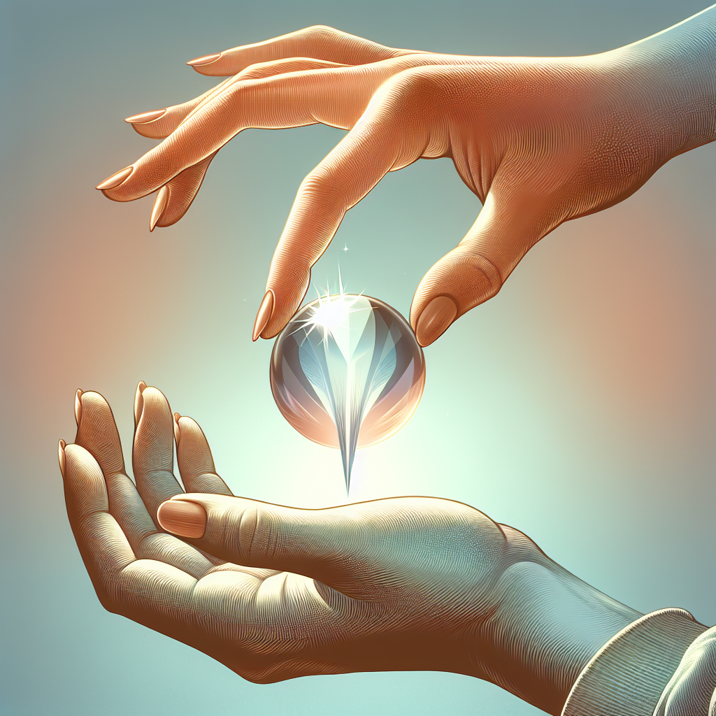 Crystal Sphere of Trust: Symbol of Honest and Precious Trustworthiness