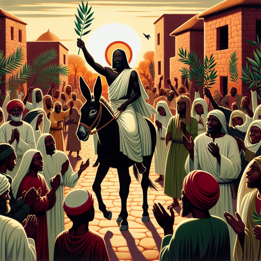 Black Jesus Palm Sunday Celebration