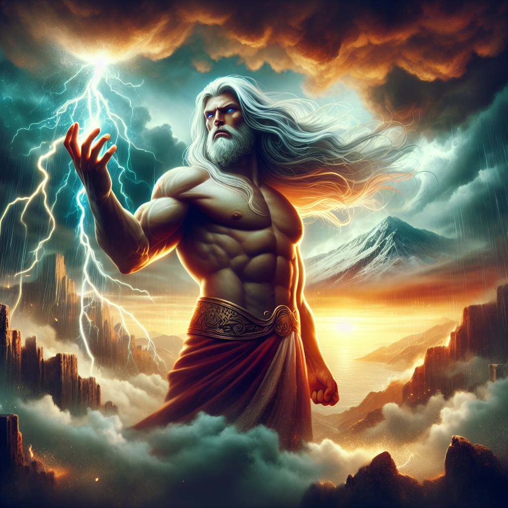 Zeus, Greek God of Thunder