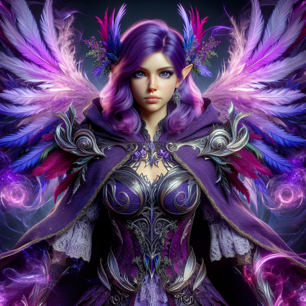 Xayah: The Fantasy Female Character