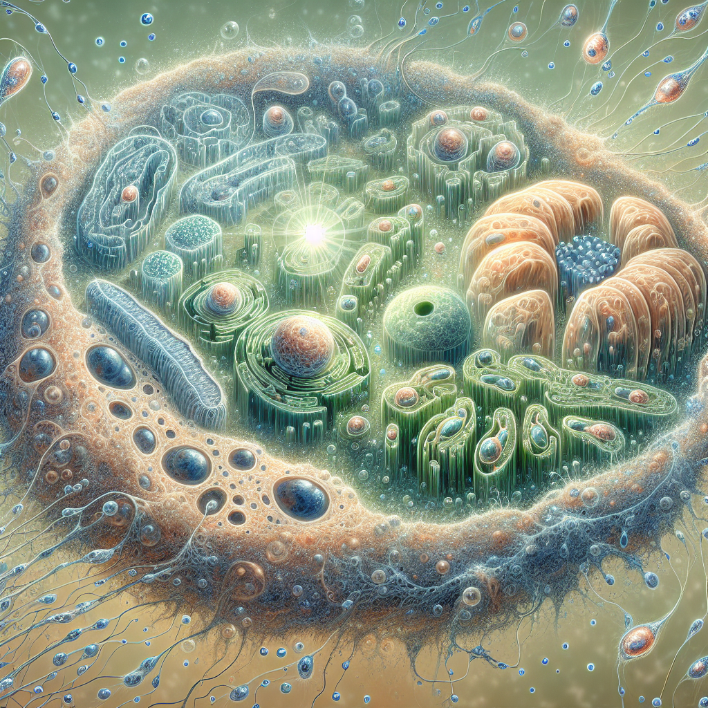 Vibrant Cell City: Organelles Metropolis