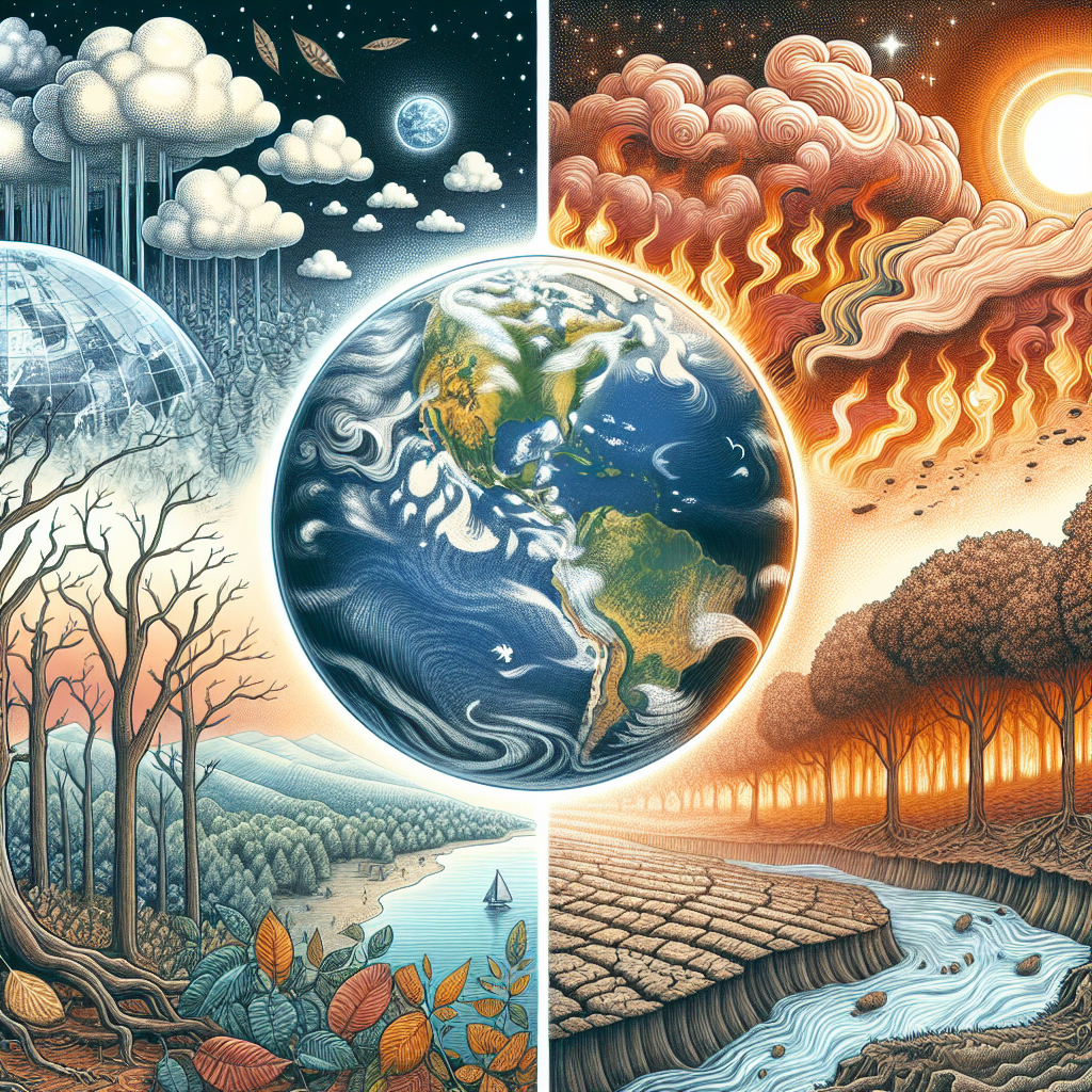 Visualizing Climate Change Effects Through Illustration