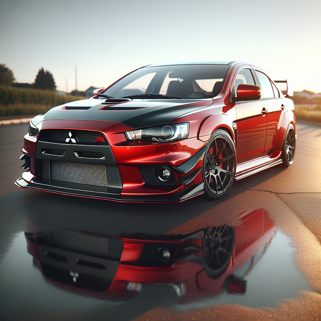 Discover the Mitsubishi Lancer Evolution X