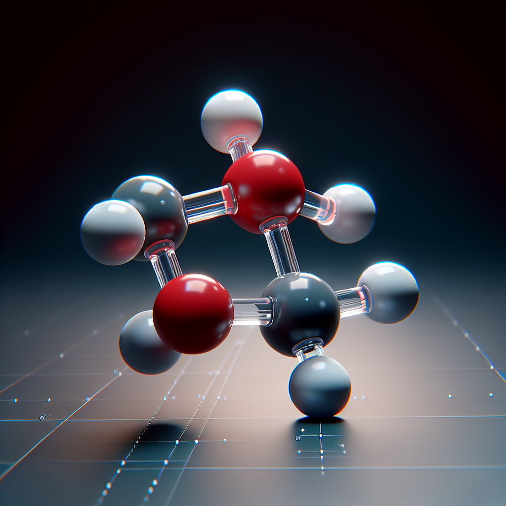 Scientifically Accurate 3D Model of a Water Molecule