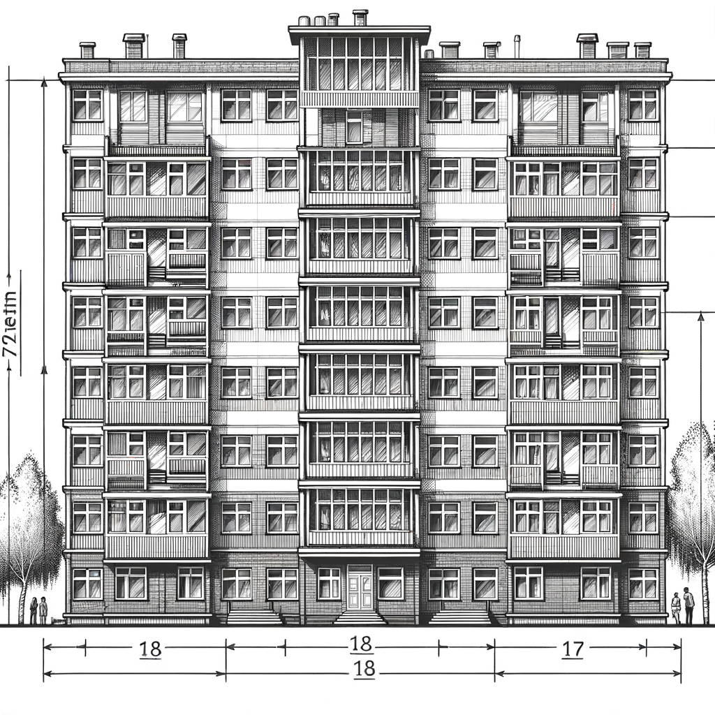 Two-Story Dormitory Building Design