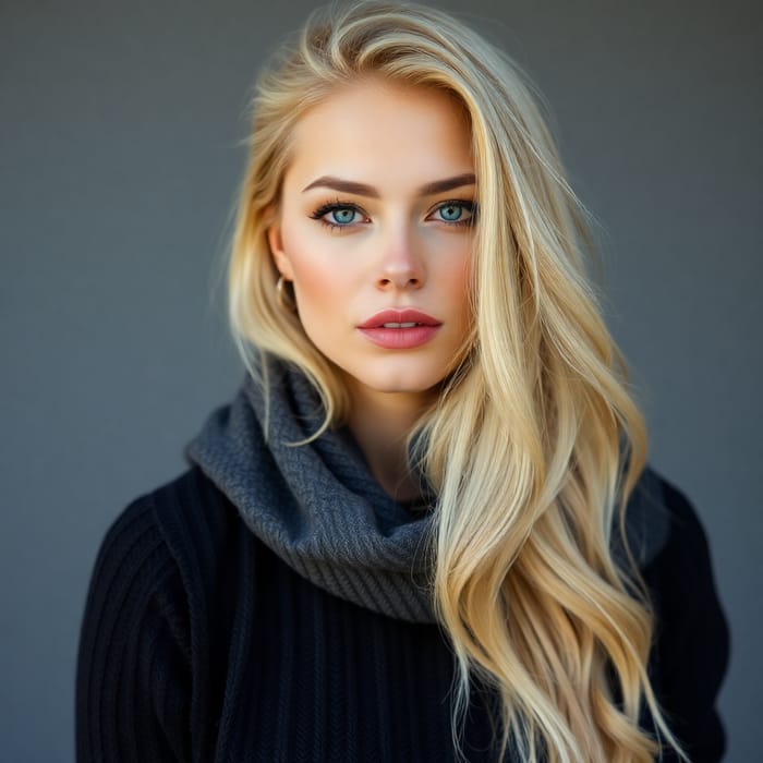 Featured Portraits of a Blonde Woman