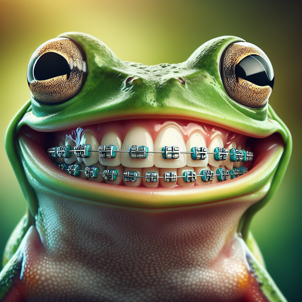 Orthodontic Braces for Frogs