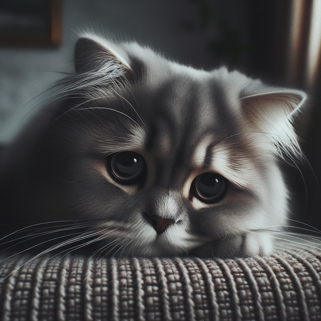 Heartbreaking Moments of a Sad Cat